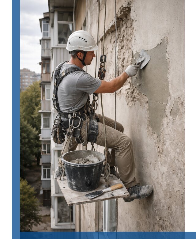 Восстановление фасадной штукатурки в Рассказове с гарантией качества