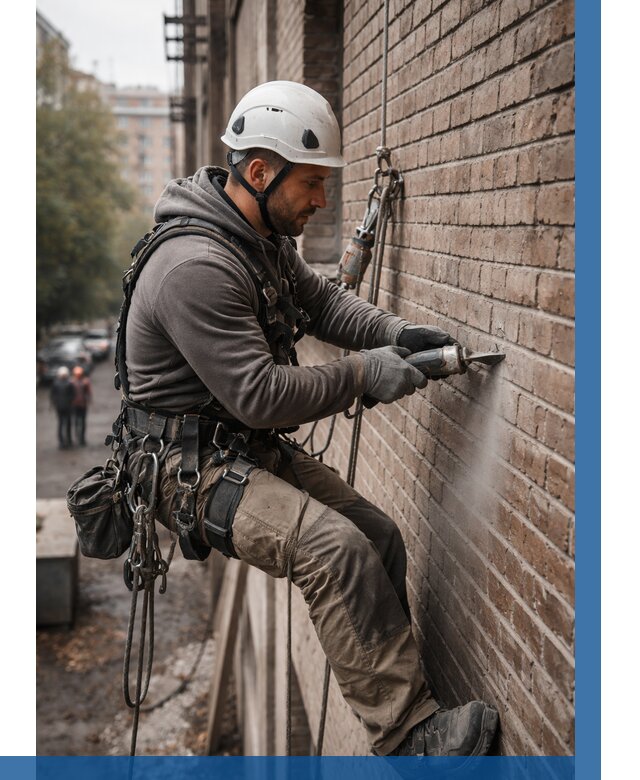 Расшивка кирпичных швов в Рассказове от 613 р. | ВЫСОТНИК-Рсз