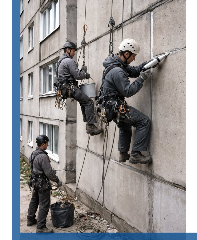 Герметизация межпанельных швов в Рассказове с гарантией герметичности