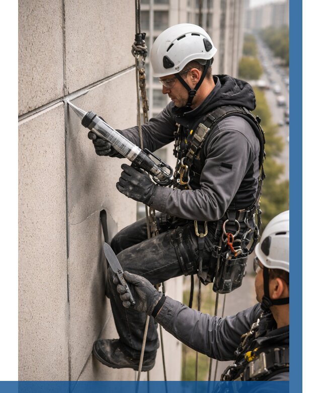 Первичная герметизация швов в Рассказове от 613 р. | ВЫСОТНИК-Рсз