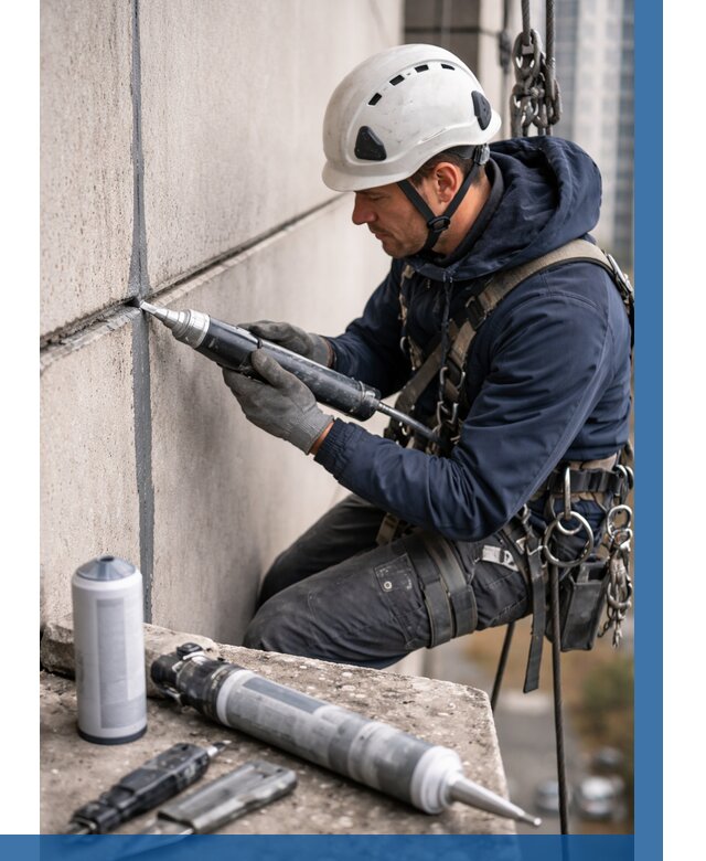 Вторичная герметизация швов в Рассказове от 460 р. | ВЫСОТНИК-Рсз