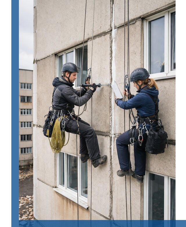 Герметизация межпанельных швов тёплым швом в Рассказове