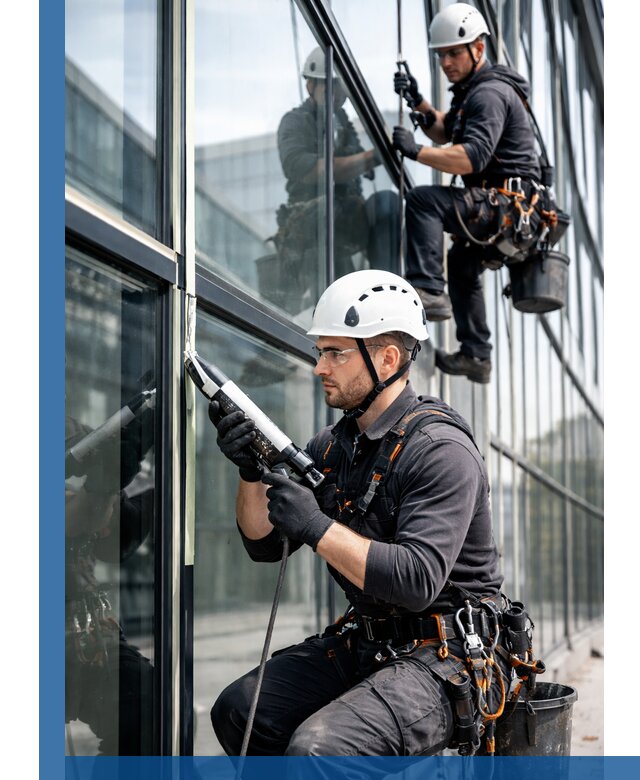 Герметизация витражных швов в Рассказове для зданий и фасадов