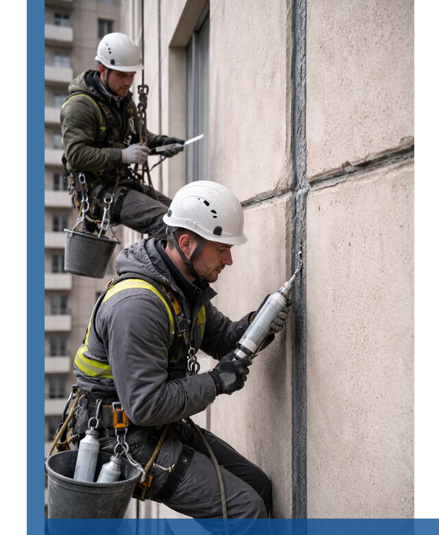 Герметизация деформационных швов фасада в Рассказове качественно