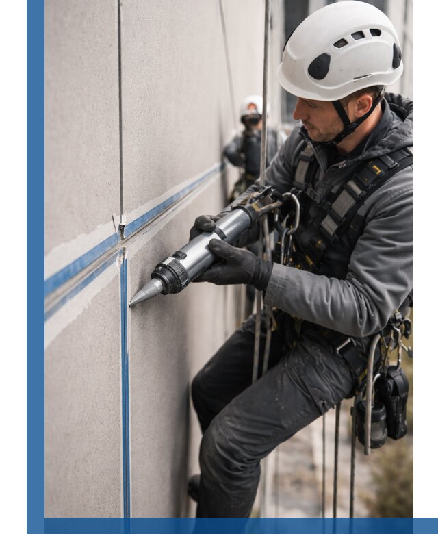 Герметизация стыков фасадных панелей в Рассказове качественно и быстро