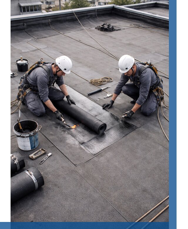 Ремонт мягкой кровли под ключ в Рассказове от 715 р. | ВЫСОТНИК-Рсз