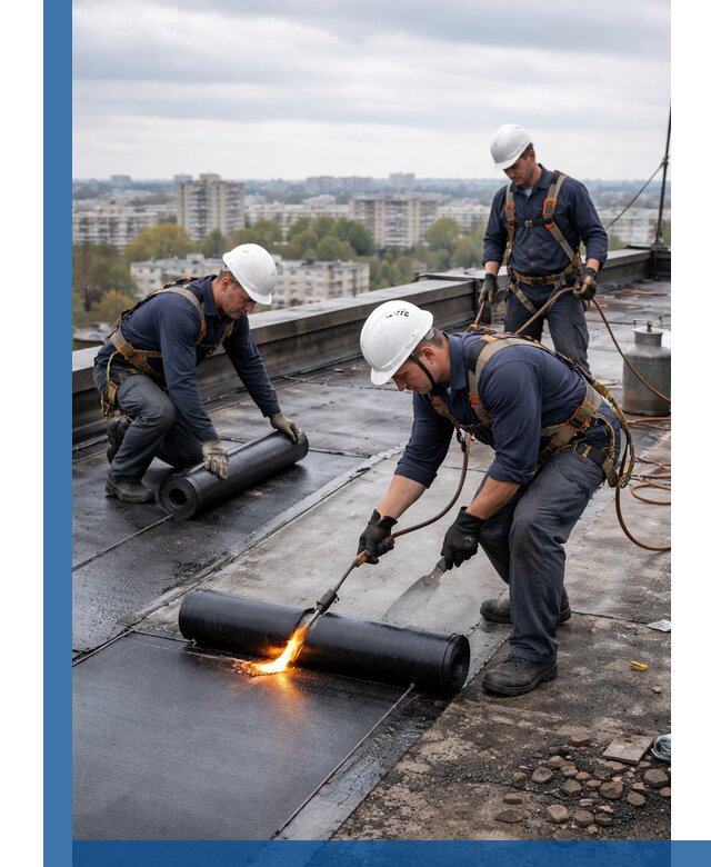 Ремонт наплавляемой кровли в Рассказове качественно и надежно