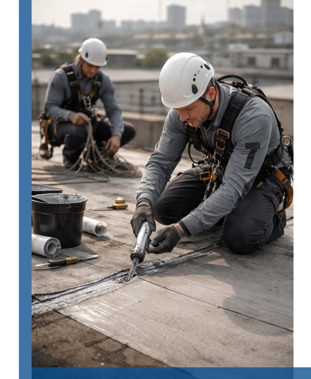 Аварийное и капитальное устранение протечек кровли в Рассказове