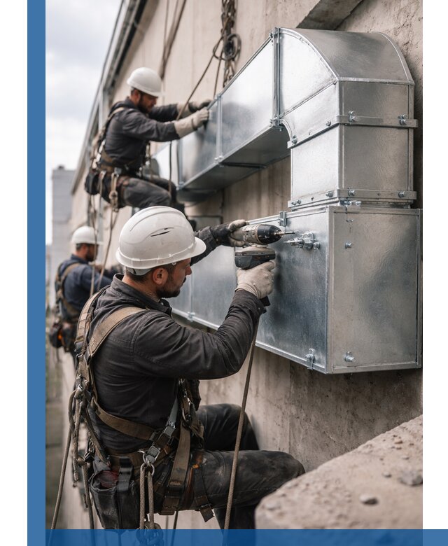 Профессиональный монтаж вентиляционных коробов в Рассказове под ключ