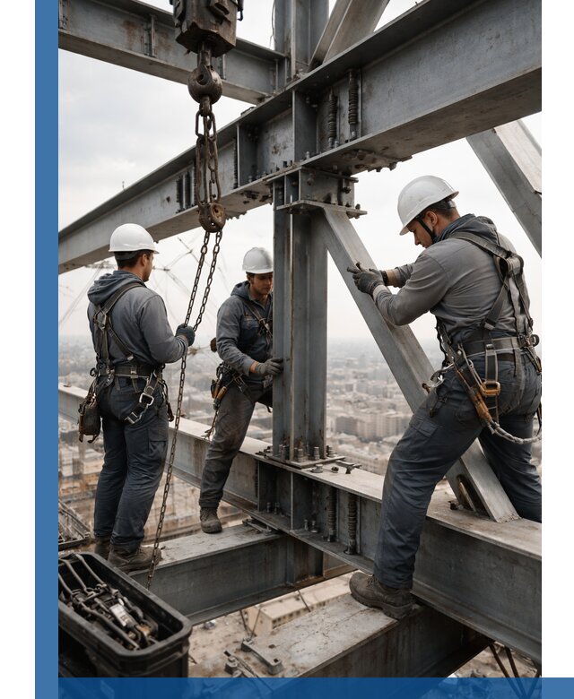 Профессиональный монтаж металлоконструкций на высоте в Рассказове