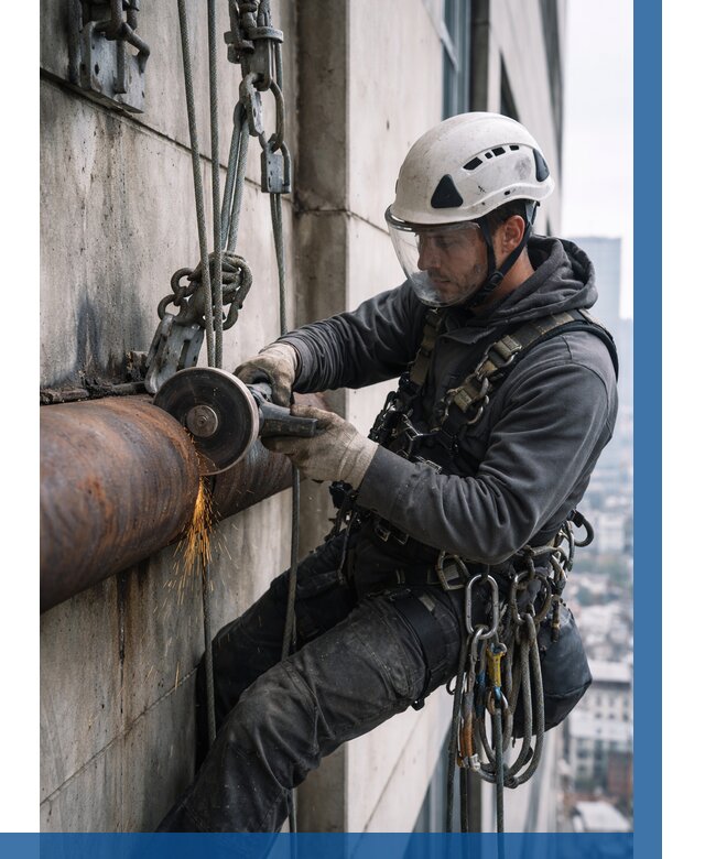 Резка металла на высоте в Рассказове по цене от 4597 р. | ВЫСОТНИК-Рсз