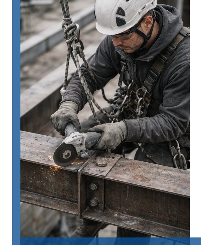 Резка металла на высоте в Рассказове для зданий и конструкций