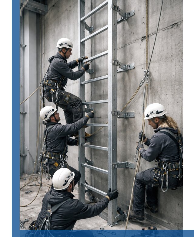 Монтаж металлических лестниц в Рассказове под ключ со гарантией