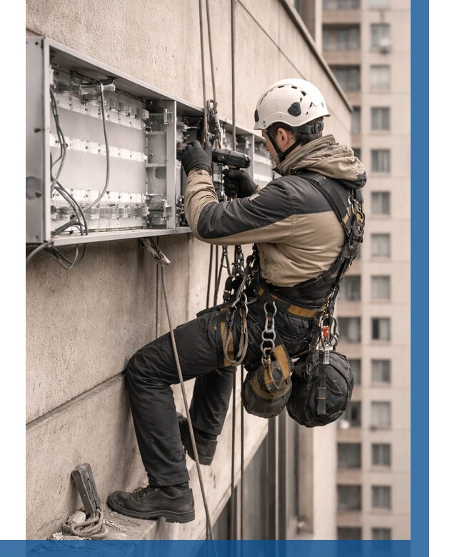 Ремонт вывески на высоте в Рассказове от 4597 р. | ВЫСОТНИК-Рсз