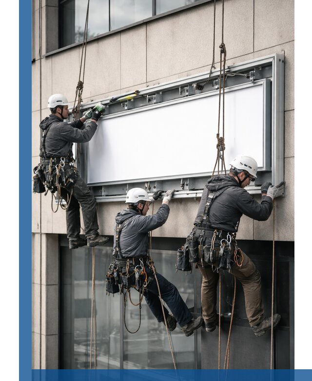 Профессиональный монтаж светового короба под ключ в Рассказове