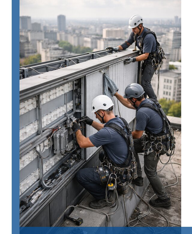 Профессиональное обслуживание крышной рекламы в Рассказове под ключ