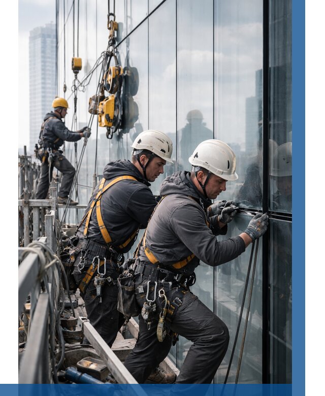 Структурное остекление фасадов в Рассказове от 9704 р. | ВЫСОТНИК-Рсз