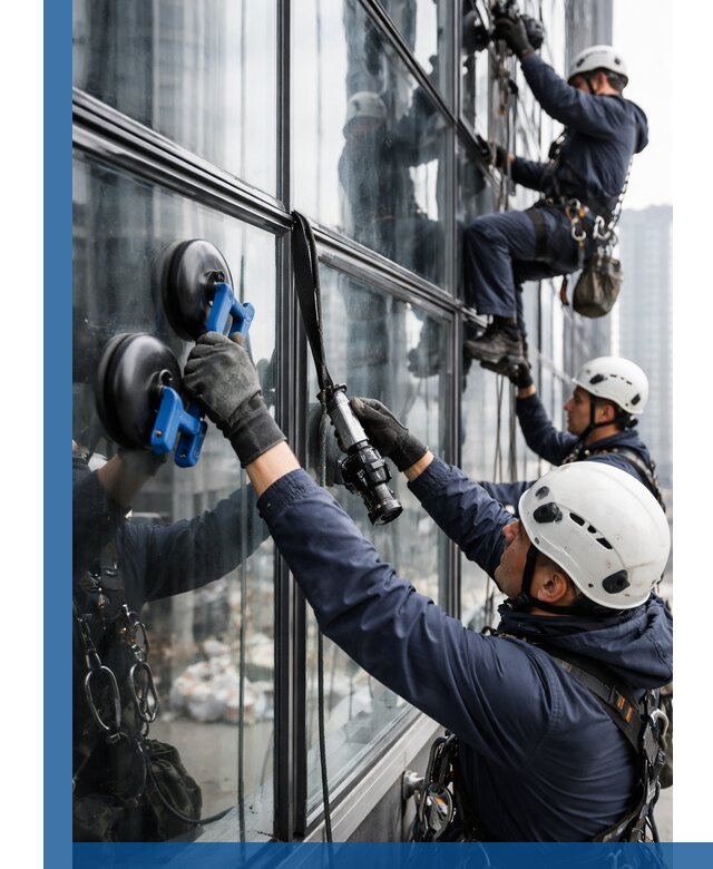 Радиусное остекление фасадов под ключ в Рассказове с гарантиями