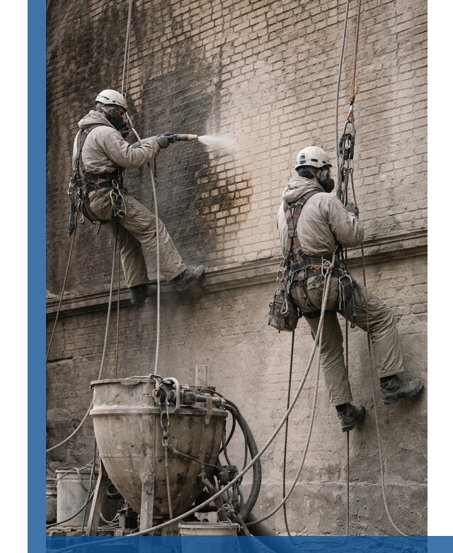 Пескоструйная очистка фасадов в Рассказове профессионально