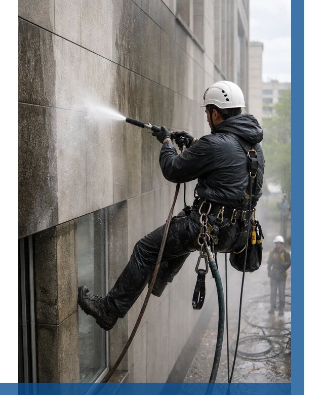 Гидроструйная очистка поверхностей в Рассказове от 868 р. | ВЫСОТНИК-Рсз