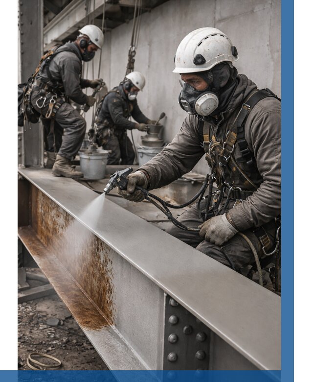 Антикоррозионная покраска металла в Рассказове от 715 р. | ВЫСОТНИК-Рсз