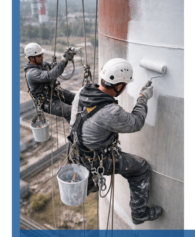 Покраска дымовых труб в Рассказове: антикоррозийная защита и восстановление