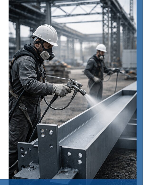 Антикорроз. обработка металлоконстр. в Рассказове от 460 р. | ВЫСОТНИК-Рсз