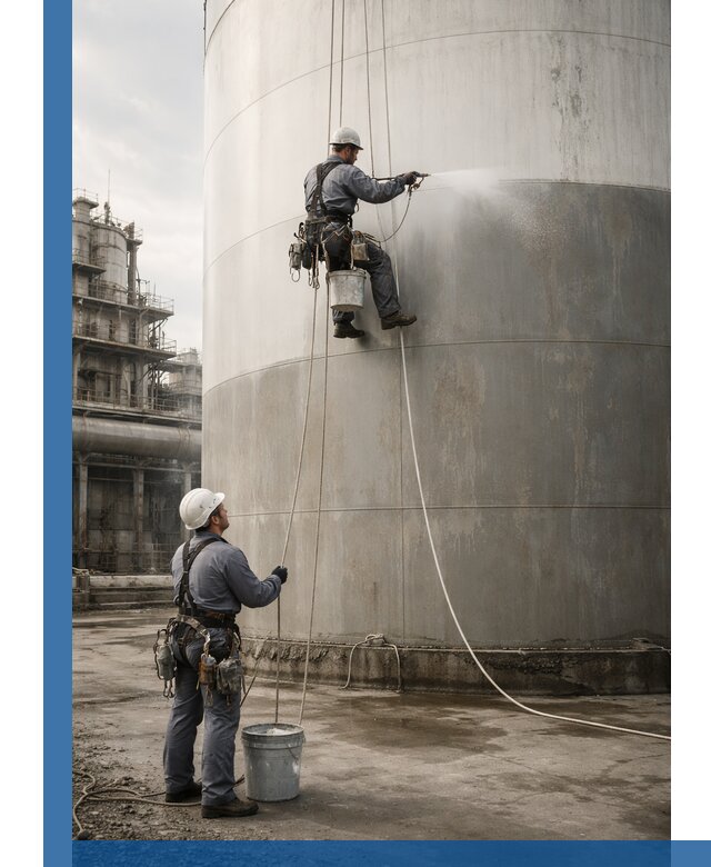 Покраска стальных резервуаров и емкостей в Рассказове профессионально