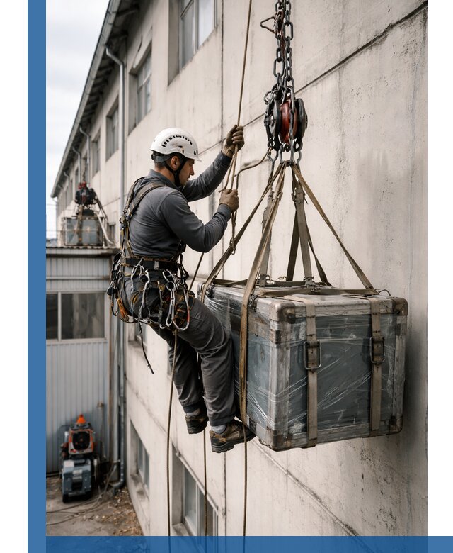 Подъем грузов на высоту в Рассказове для промышленных объектов