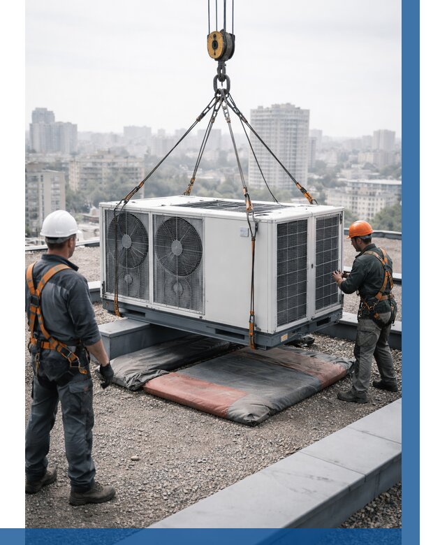 Подъем груза на крышу в Рассказове от 5108 р. | ВЫСОТНИК-Рсз заказать