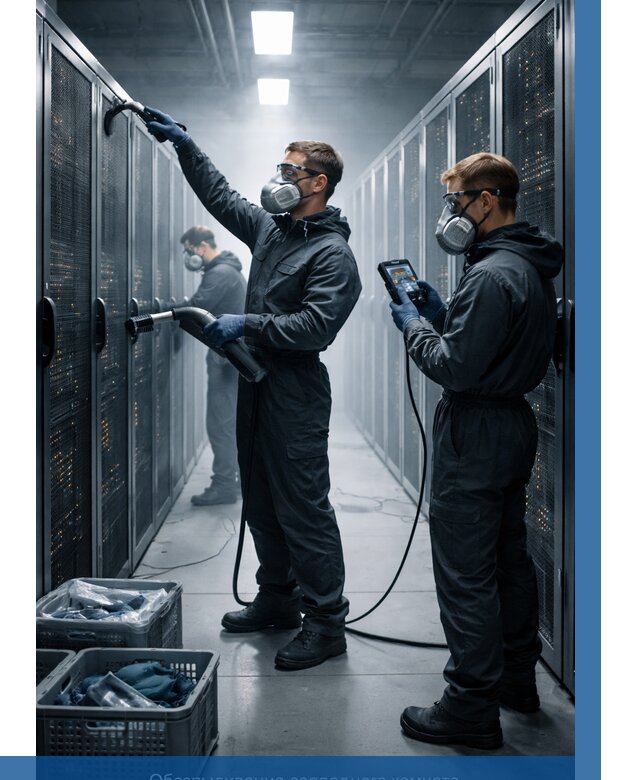 Обеспыливание серверной комнаты в Рассказове от 4597 р. | ВЫСОТНИК-Рсз