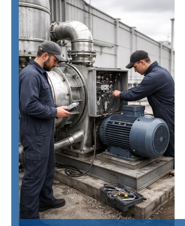 Техническое обслуживание промышленного оборудования в Рассказове