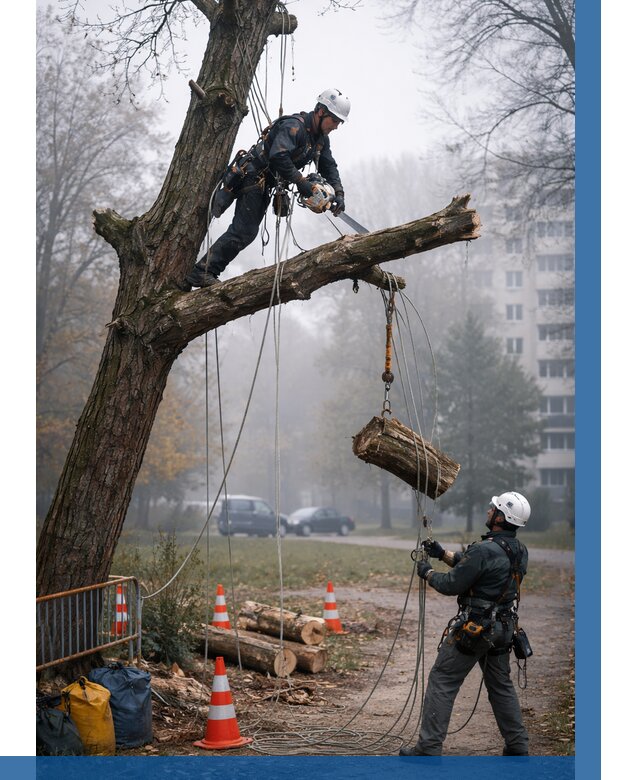Удаление аварийных деревьев в Рассказове от 15323 р. | ВЫСОТНИК-Рсз