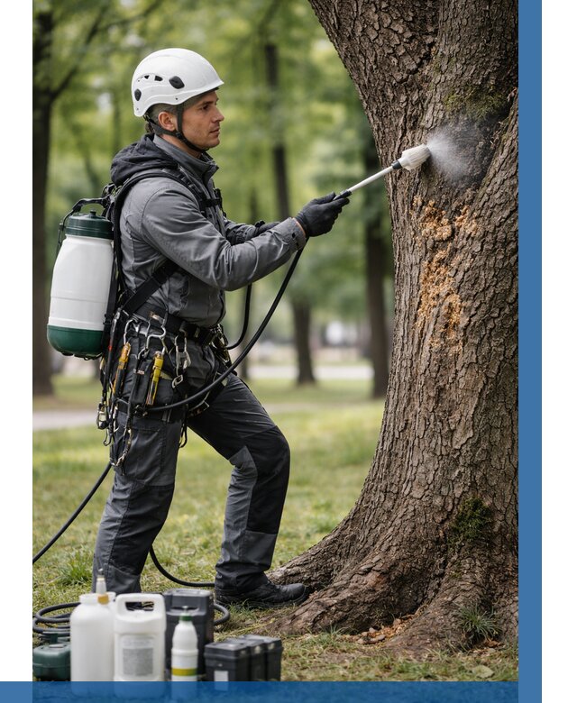 Обработка деревьев от вредителей в Рассказове от 4597 р. | ВЫСОТНИК-Рсз