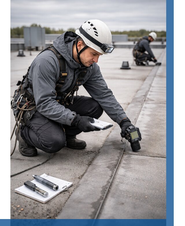 Обследование кровли на протечки в Рассказове от 4597 р. | ВЫСОТНИК-Рсз