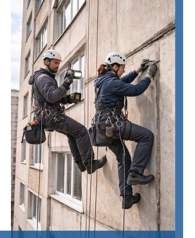 Обследование межпанельных швов в Рассказове от 1839 р. | ВЫСОТНИК-Рсз